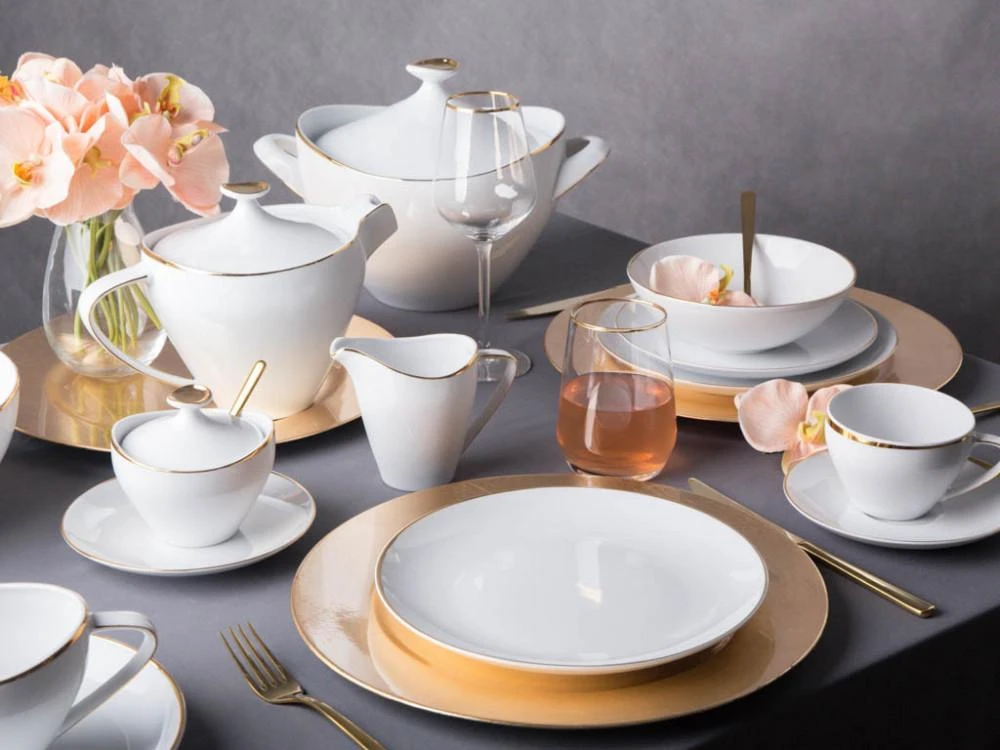 Lumarko MariaPaula Moderna Gold dinner set 6/24