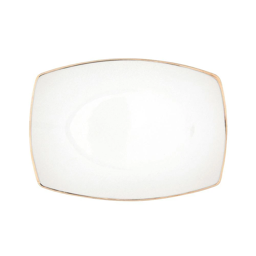 Lumarko MariaPaula Square Moderna auksinė lėkštė 24cm
