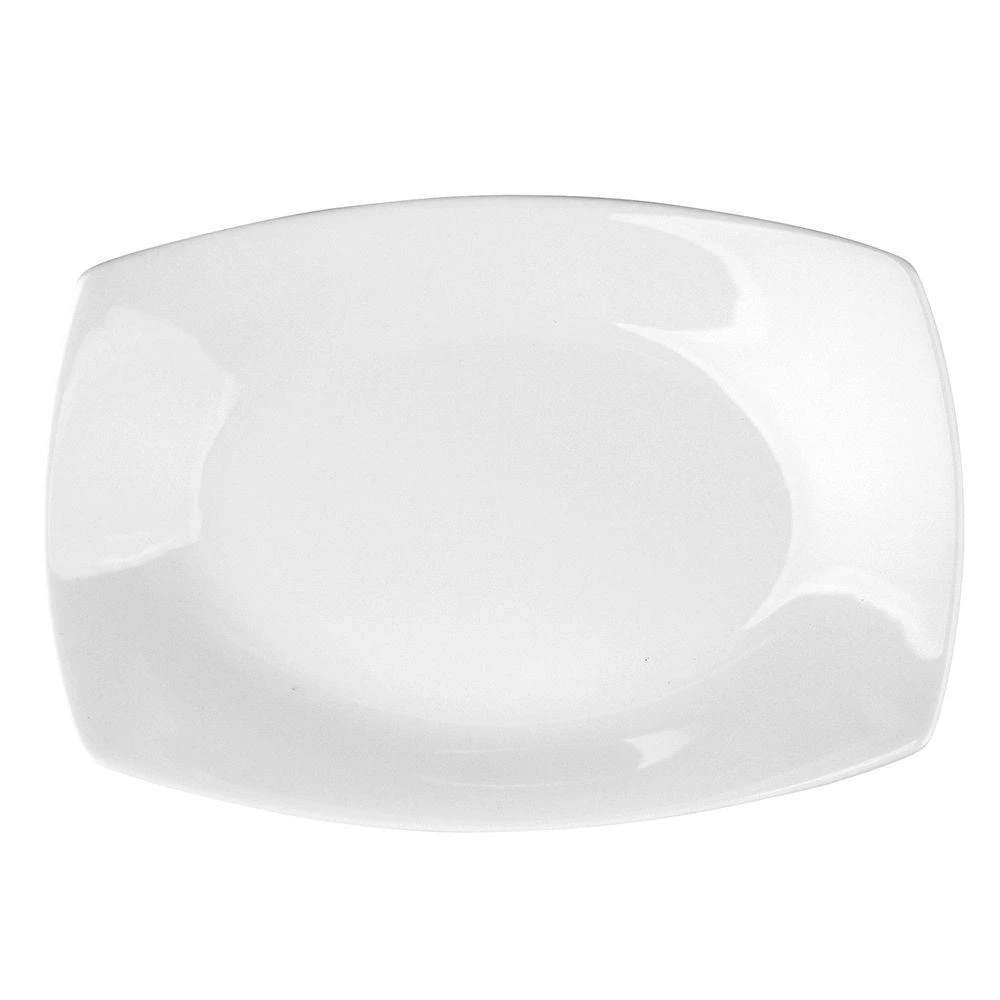 Lumarko MariaPaula Square Moderna Baltas platter 33cm