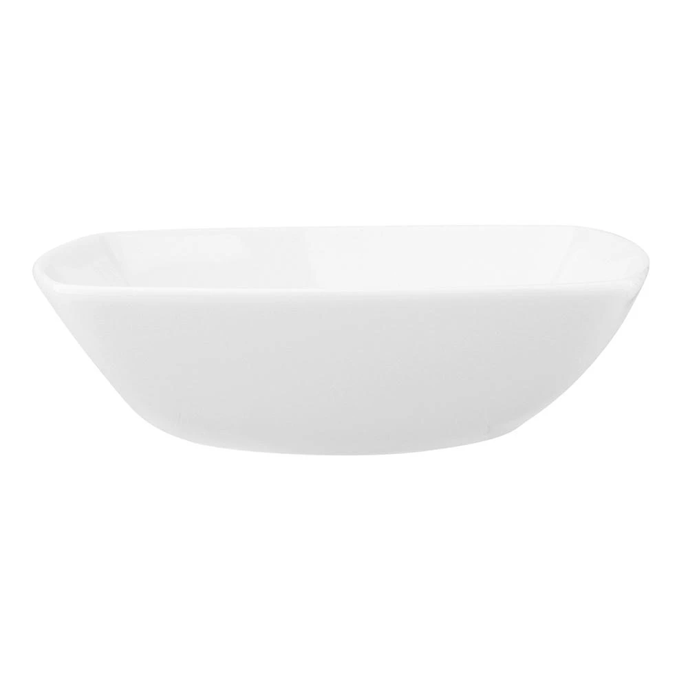 Porcelana Mariapaula MariaPaula Square Moderna Baltas deep plate 18,5cm
