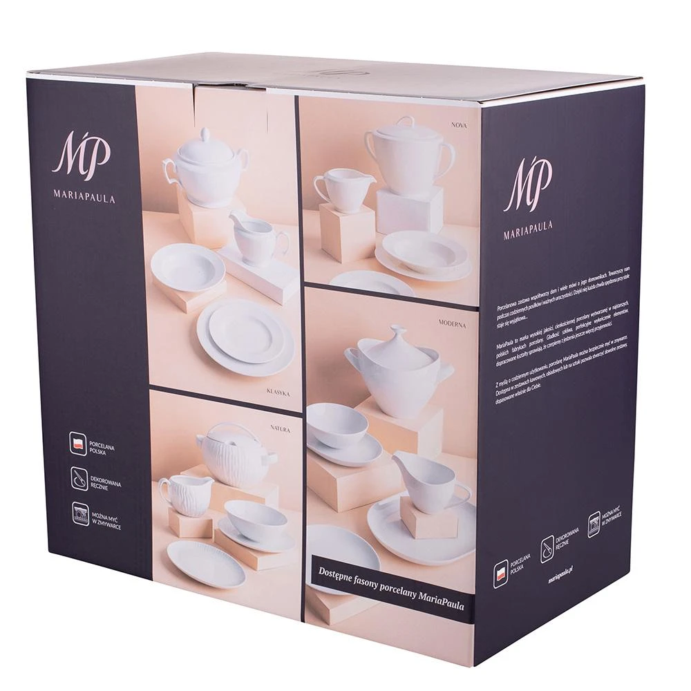 Porcelana MariaPaula MARIAPAULA MODERN SQUARE AUKSO VAKARIENIS RINKINYS 24.06