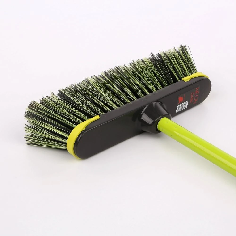 Cavallo set broom neon dark handle 120