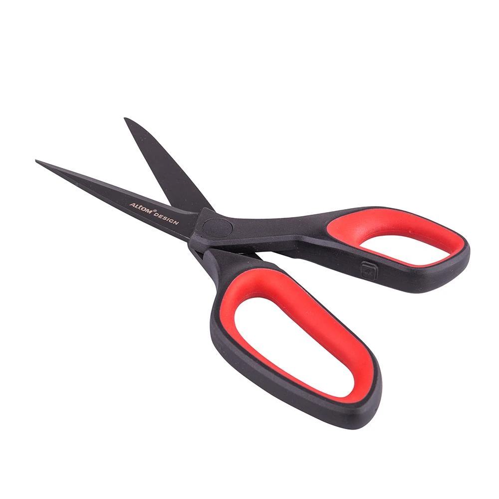 Siuvimo žirklės su juodais titano dengtais paviršiais, 20 cm