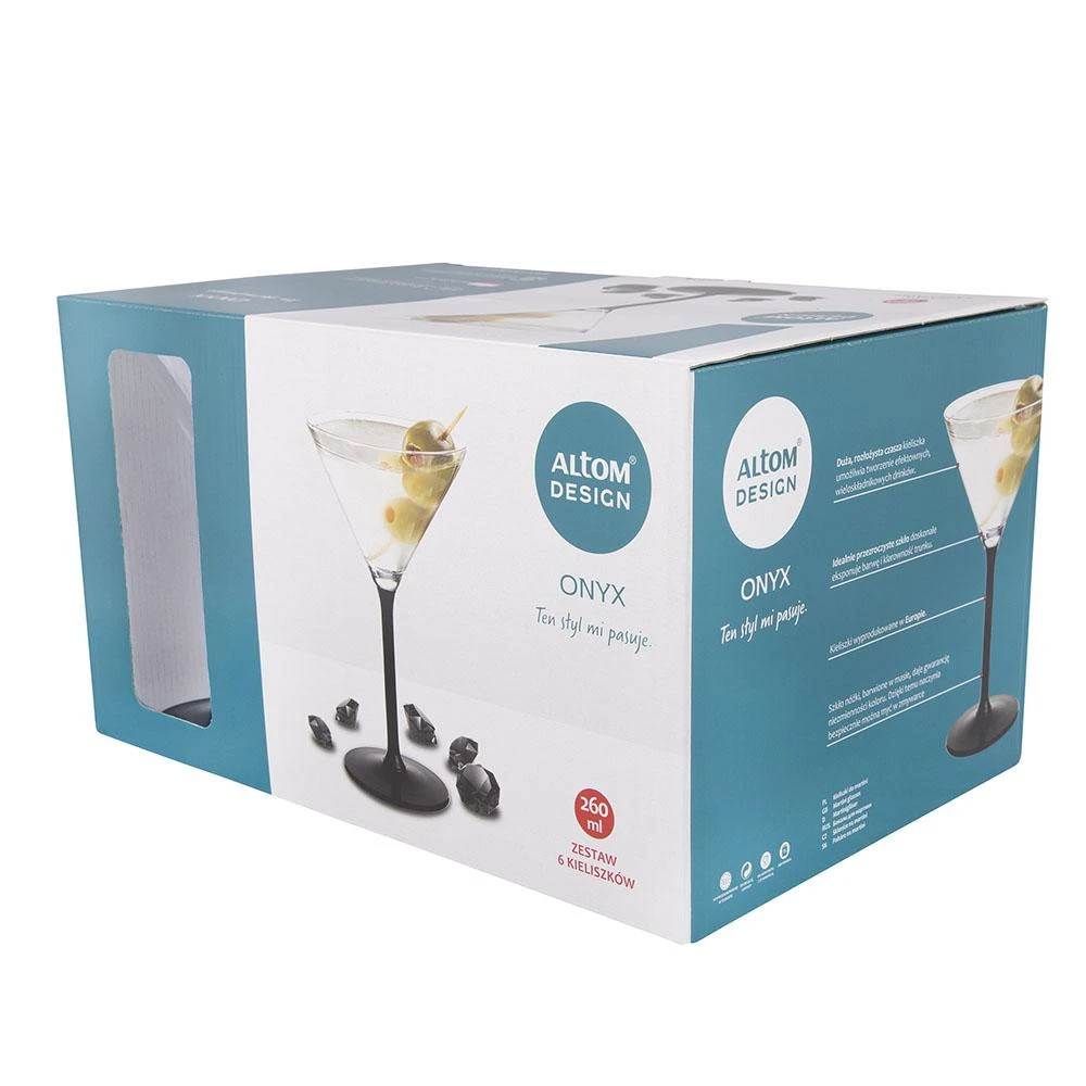 Lumarko Onyx martinio taurių rinkinys, 6 vnt., 260 ml