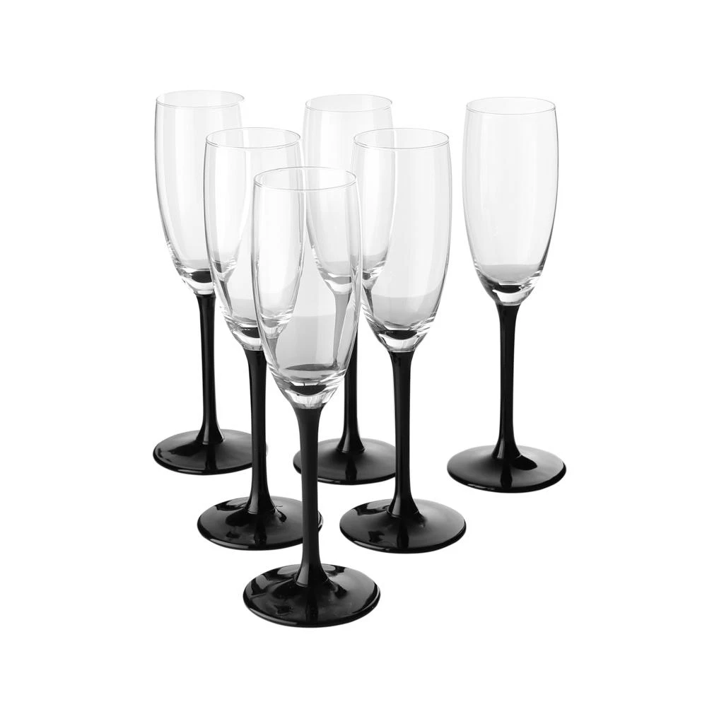 Onyx šampano taurių rinkinys, 6 vnt., 180 ml