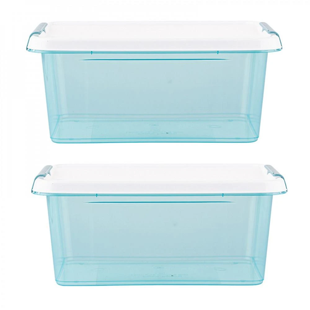 Orplast „Arcticline“ 2 stačiakampių maisto indelių rinkinys, 1,6 l, 19,5 x 15 x 8,5 cm