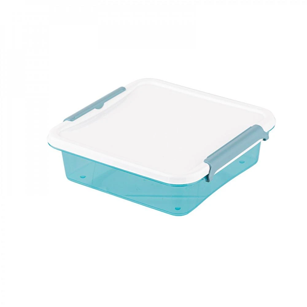 Orplast „Arcticline“ 3 kvadratinių maisto indelių rinkinys, 0,6 l, 15 x 15 x 4,5 cm