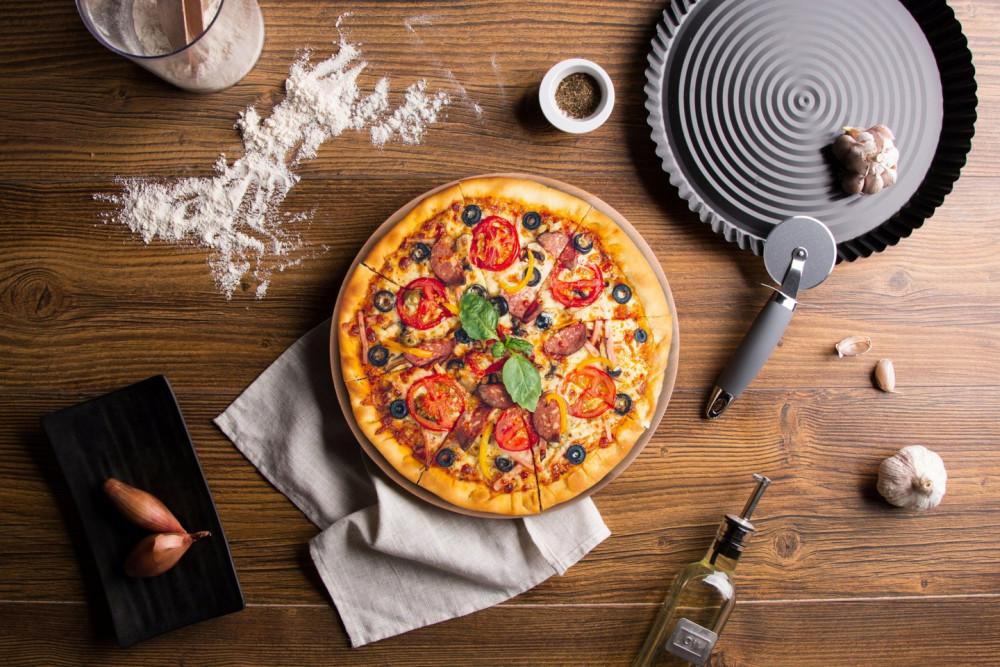 Practic Rotary board pizza fi 40cm