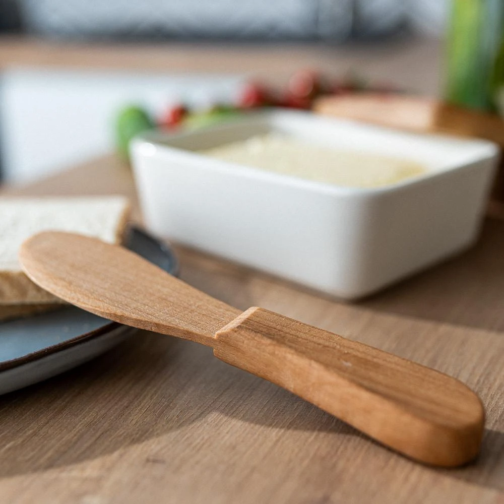 Butter peilis 18cm wooden