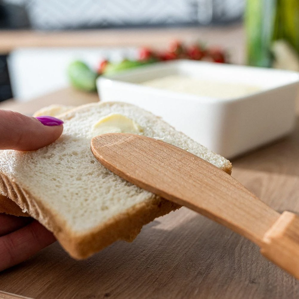 Butter peilis 18cm wooden