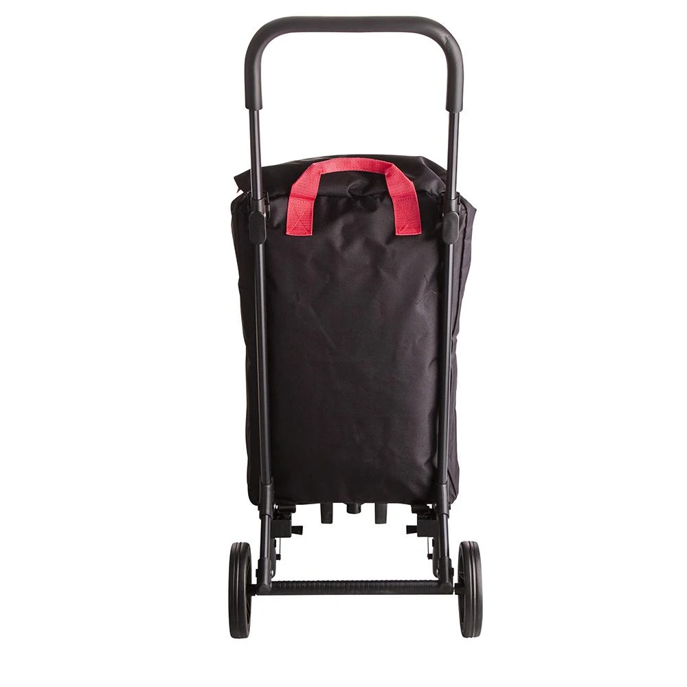 Gimi Pirkinių vežimėlis 30 kg/50 l. Dvigubas naujas juodas