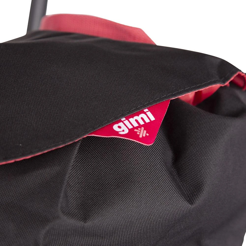 Gimi Pirkinių vežimėlis 30 kg/50 l. Dvigubas naujas juodas