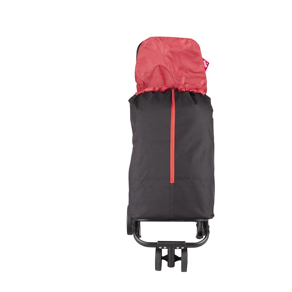 Gimi Pirkinių vežimėlis 30 kg/50 l. Dvigubas naujas juodas