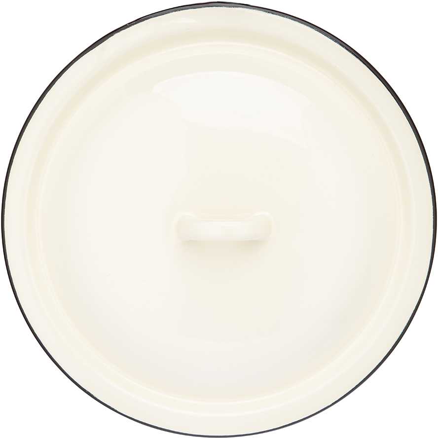 Altom Design Emaliuotas puodas su dangteliu sultiniui, dujų indukcija Silesia Kurki 10 l 25 cm