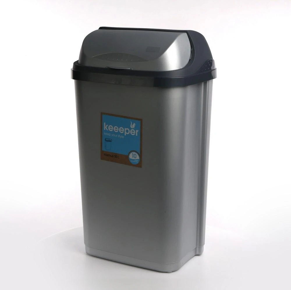 Keeeper RASMUS KOSZ NA �MIECI 50L Sidabrinis (10455)