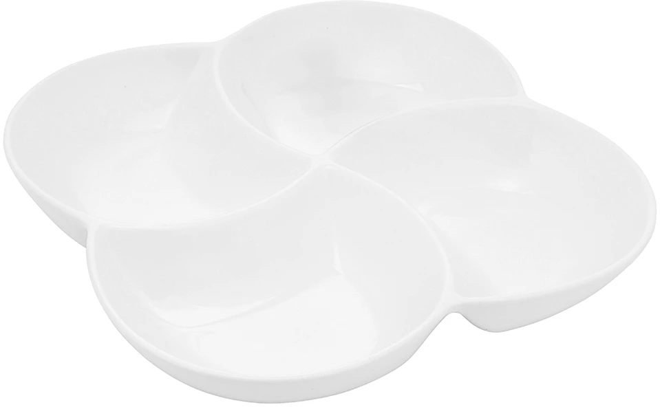 Lumarko CREAM Įprastas indas, 4 dalių, 26,5 cm, kreminis porcelianas
