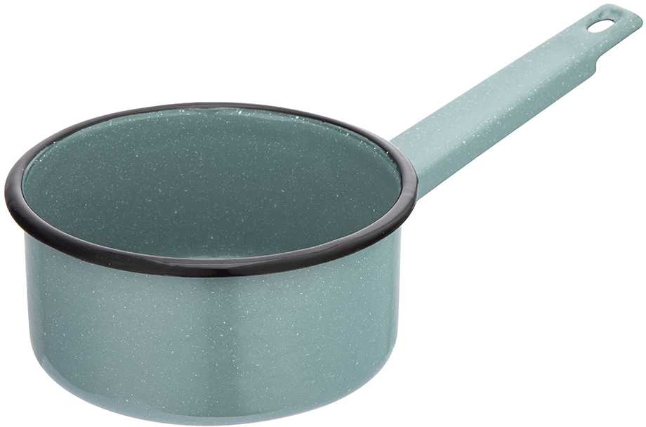 Altom Design Emaliuotas metalinis puodas, mažas šalavijų puodas, 1L, 1 vnt