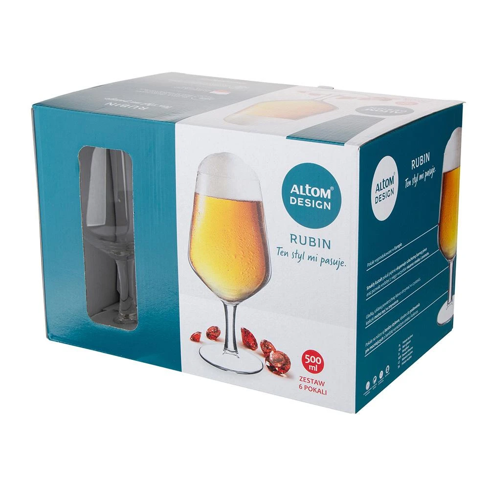 RUBIN TAURĖS ALUI 500ML.6 VNT