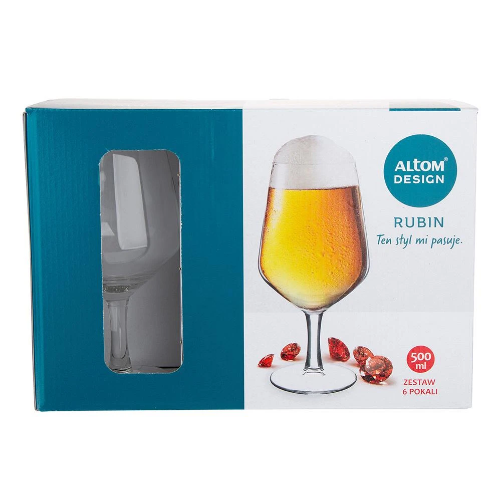 RUBIN TAURĖS ALUI 500ML.6 VNT