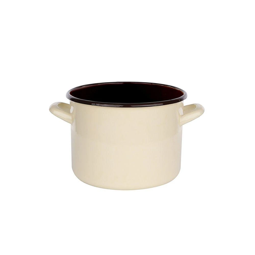 Altom Design Tiesus puodas 1,5l, skersmuo 14cm, aukštis 11cm, kreminis/vidus tamsus