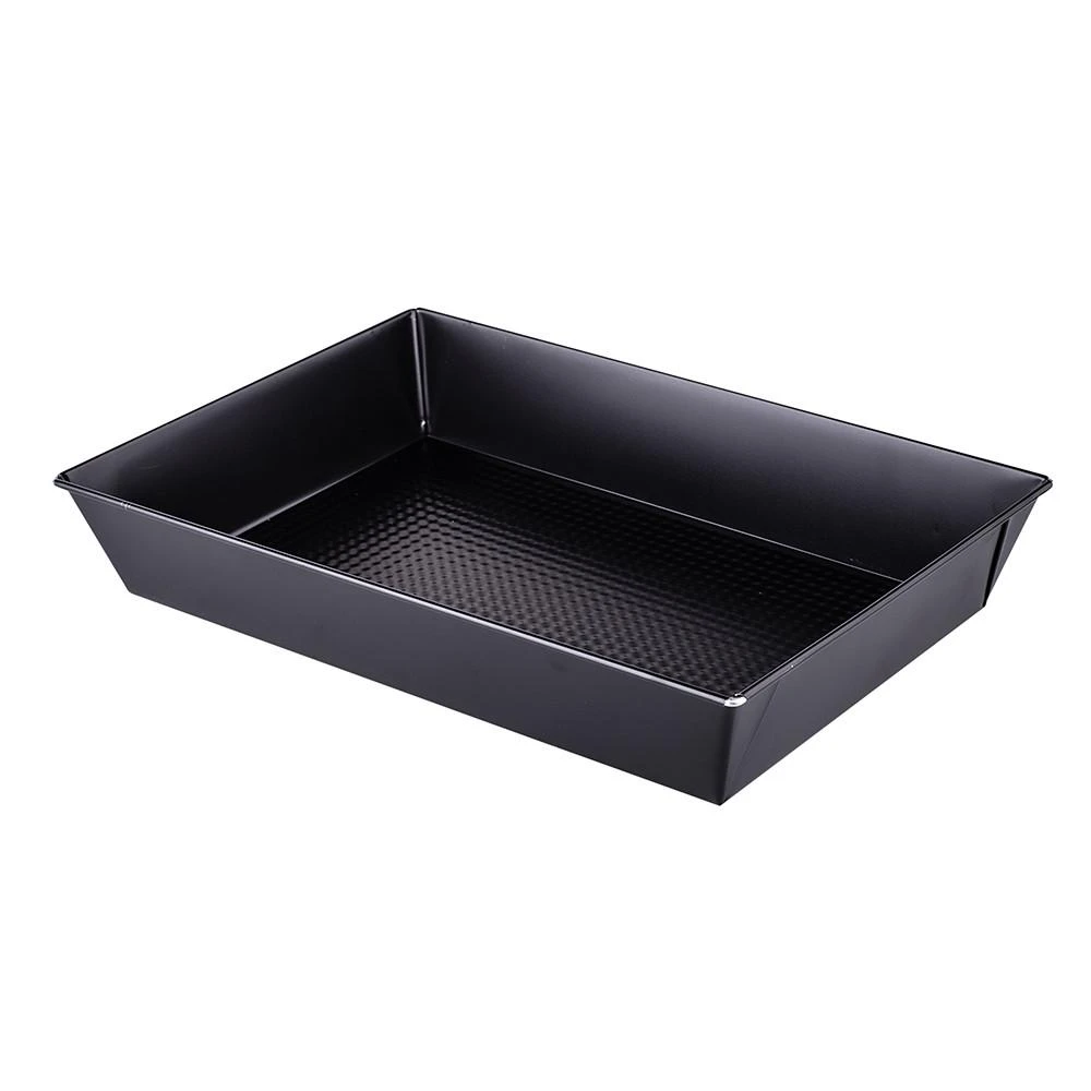 SNB Tekstūruota kepinių kepimo skardelė 36 cm x 24,5 cm x 60 cm juoda