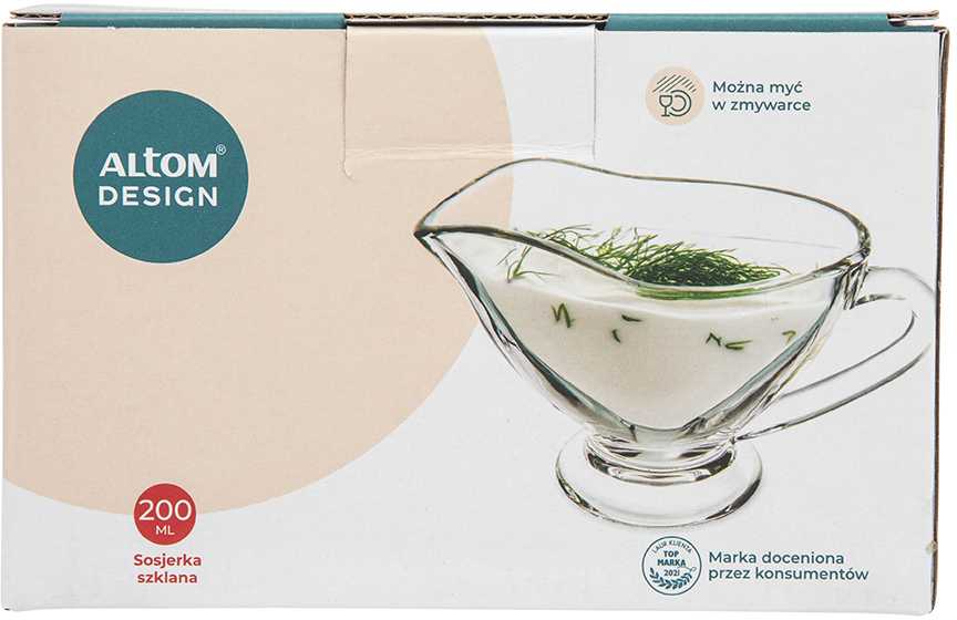 Glass sauceboat 200ml