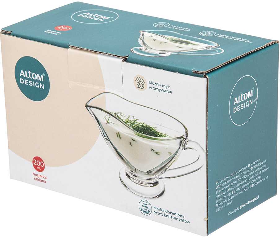 Glass sauceboat 200ml