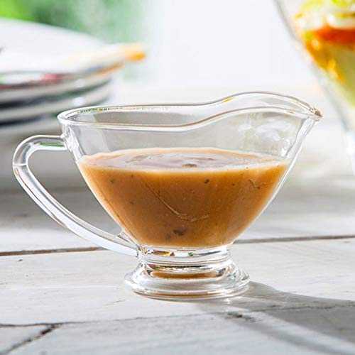 Glass sauceboat 200ml