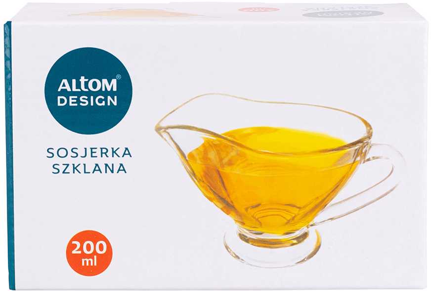 Glass sauceboat 200ml