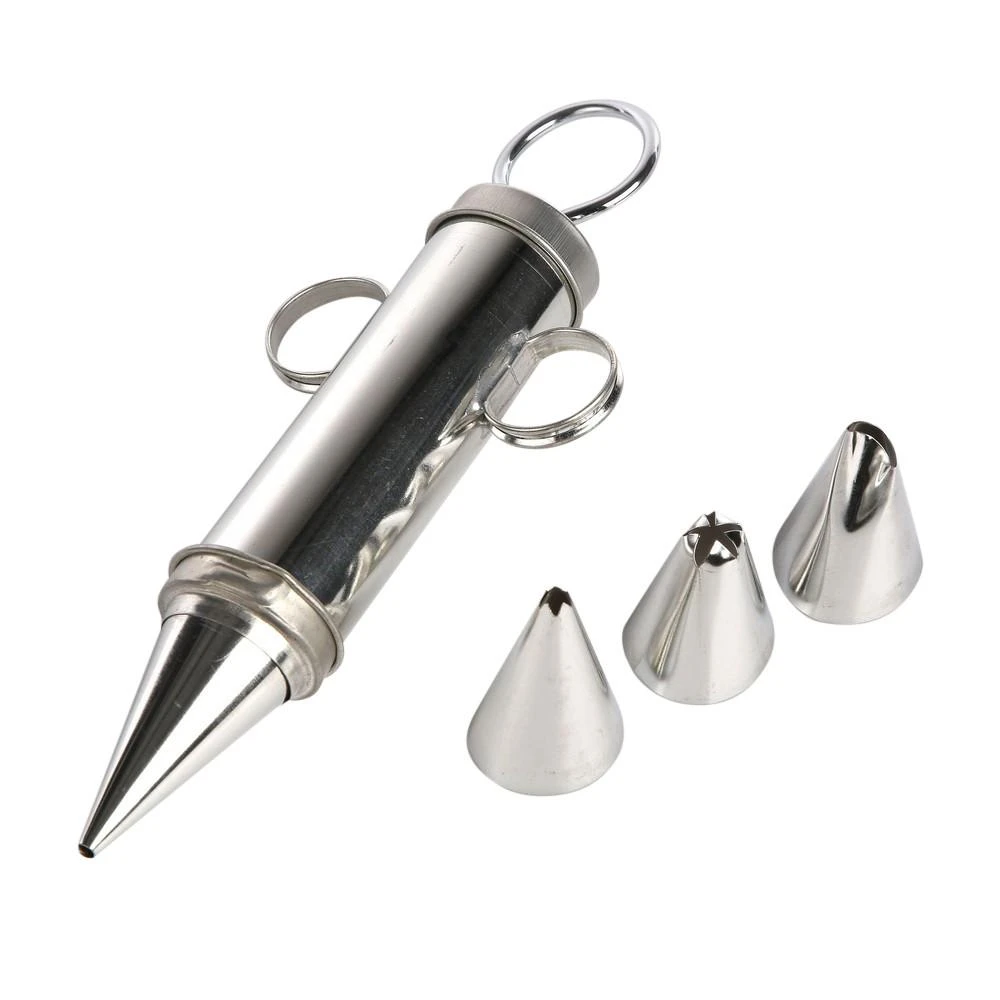 Metal cake decorator
