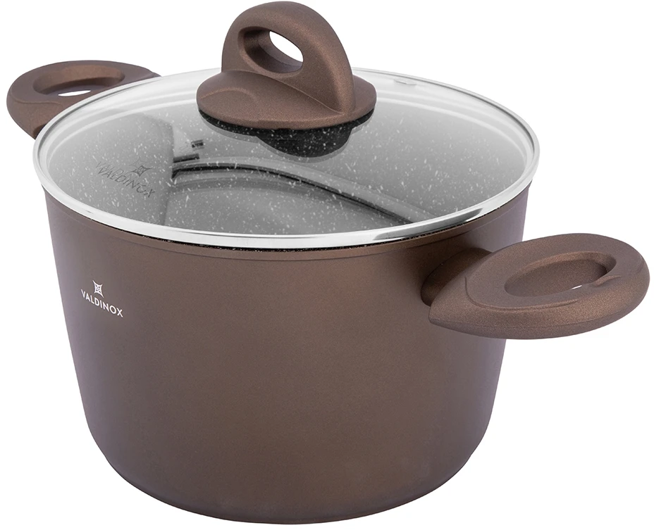Valdinox Aurum casserole 20 cm su dangčiu