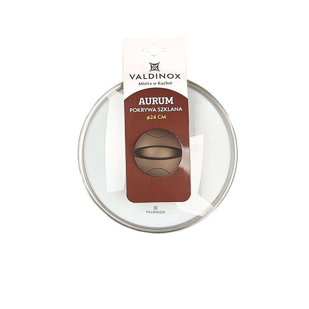 Valdinox Aurum 24cm dangtis su etikete