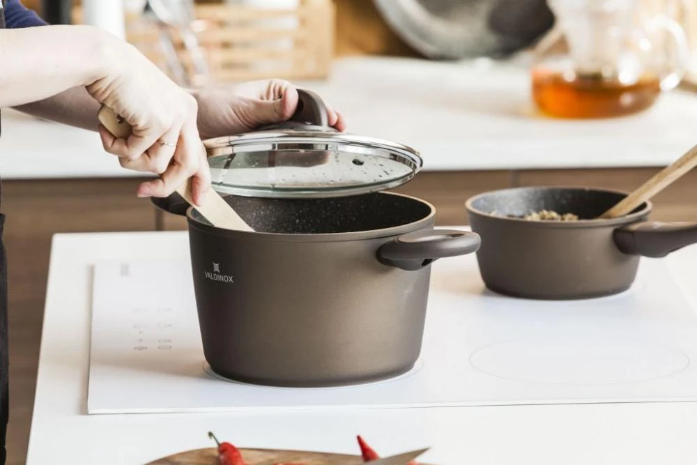 Valdinox Aurum casserole 20 cm su dangčiu