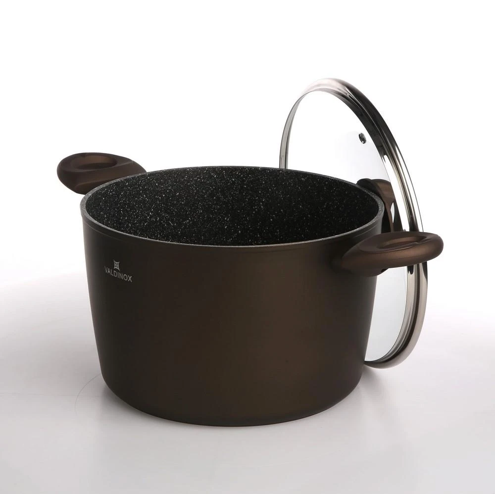 Valdinox Aurum casserole 20 cm su dangčiu