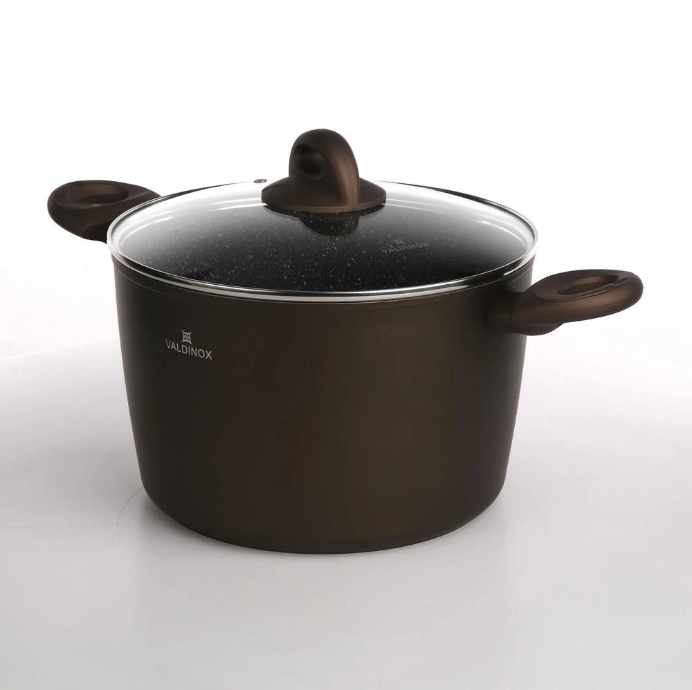 Valdinox Aurum casserole 24cm su dangčiu; 6L