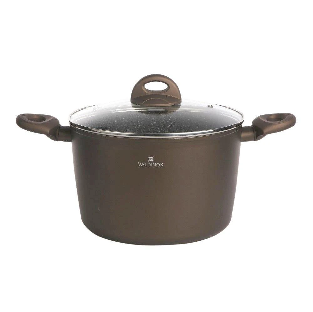 Valdinox Aurum casserole 24cm su dangčiu; 6L