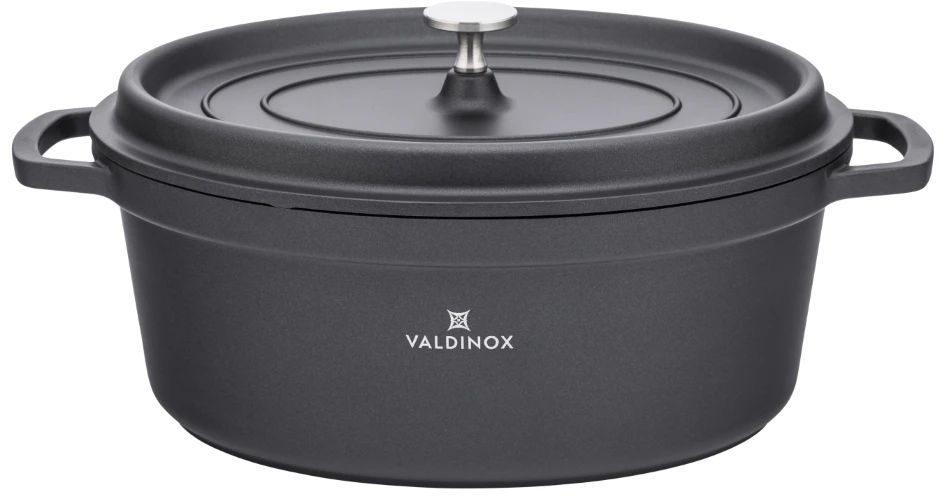Valdinox Expert ovalios formos troškinimo puodas, 31x25cm, 5,0l