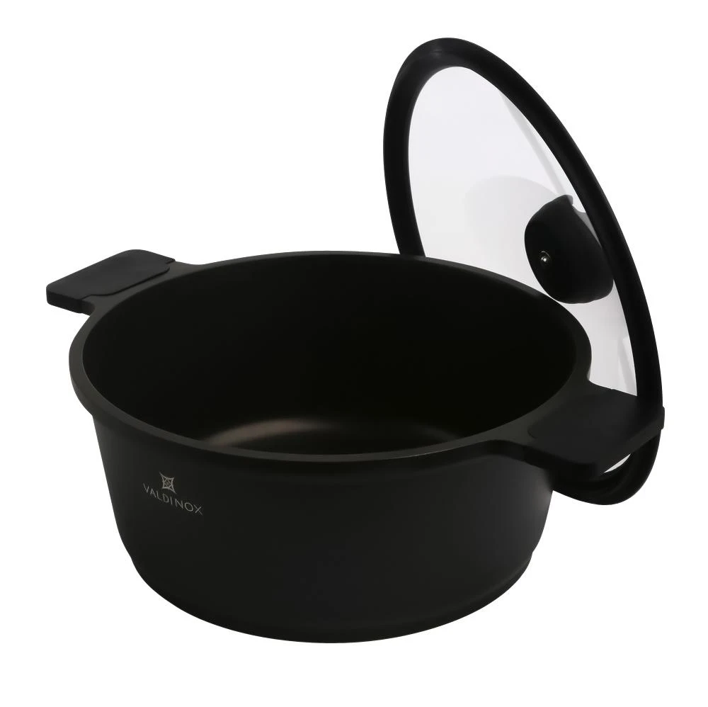Valdinox Expert puodas 28 cm su dangčiu 6,0 l
