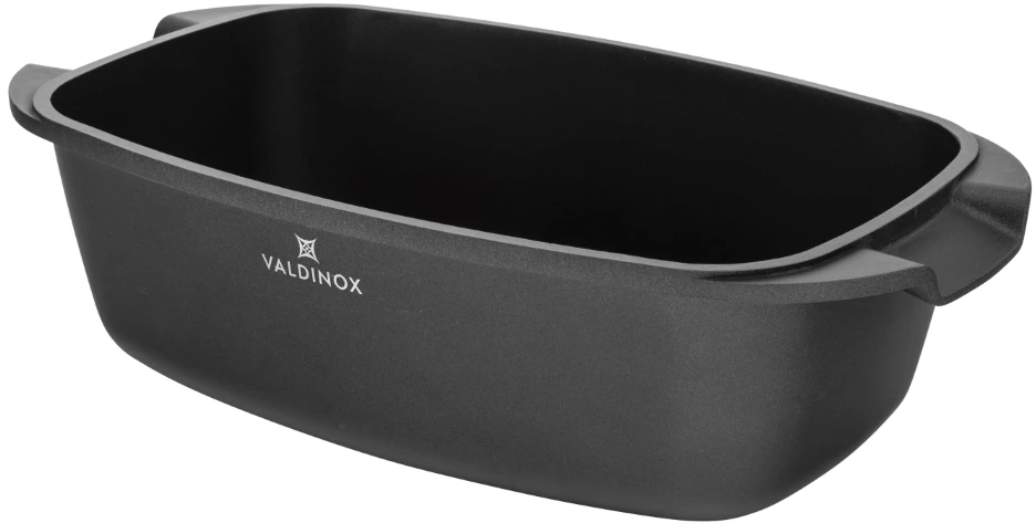 Valdinox Expert 5,7 l aliumininis kepimo indas su dangčiu
