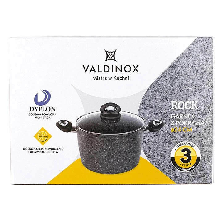 Valdinox ROCK 24 cm puodas, 6,0 l