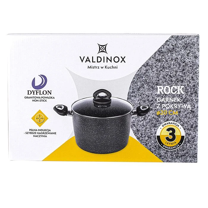 Valdinox ROCK 20 cm puodas, 3,2 l