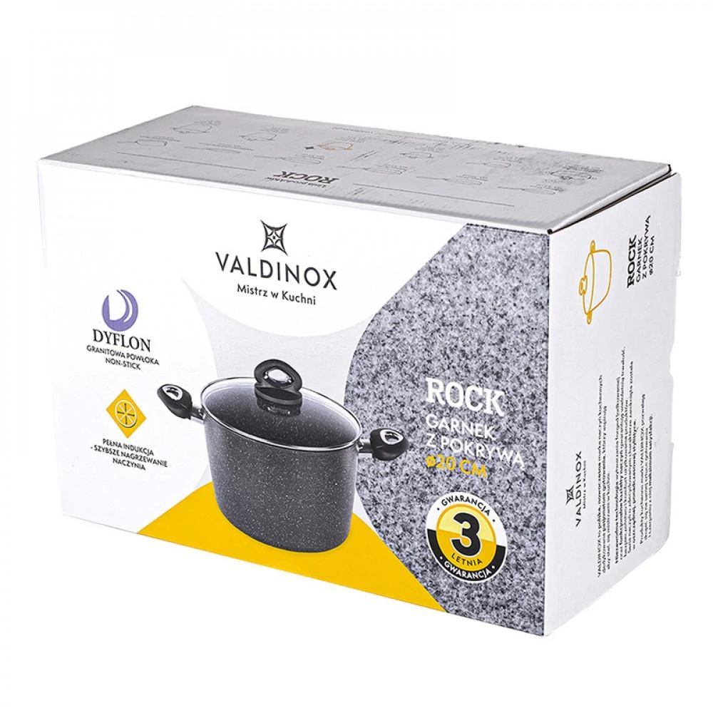 Valdinox ROCK 20 cm puodas, 3,2 l