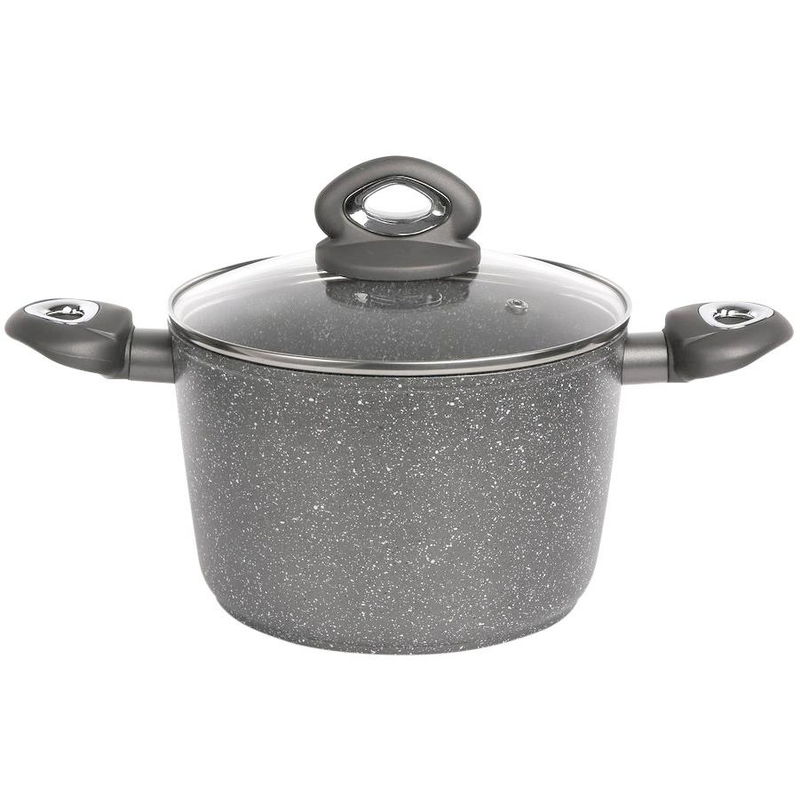 Valdinox akmeninis puodas su dangčiu 26 cm 7,5 l