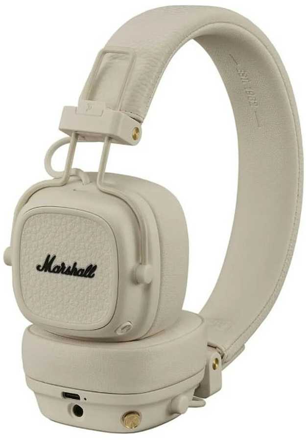 Ausinės Marshall Major V | Kreminės spalvos