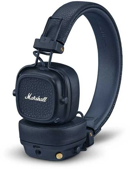 Ausinės Marshall Major V | Tamsiai mėlynos spalvos aprašymas - Prekės nuotrauka
