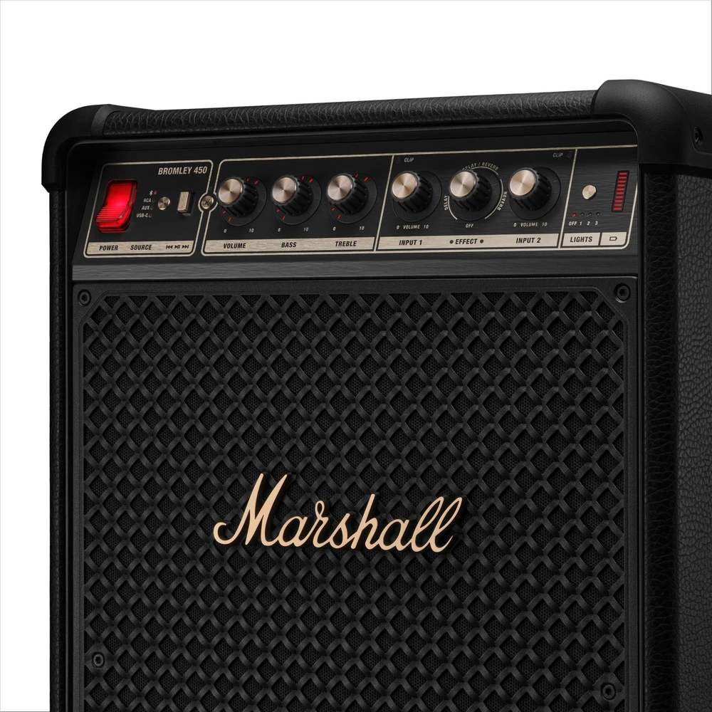 Belaidė kolonėlė Marshall Bromley 450, juodos spalvos