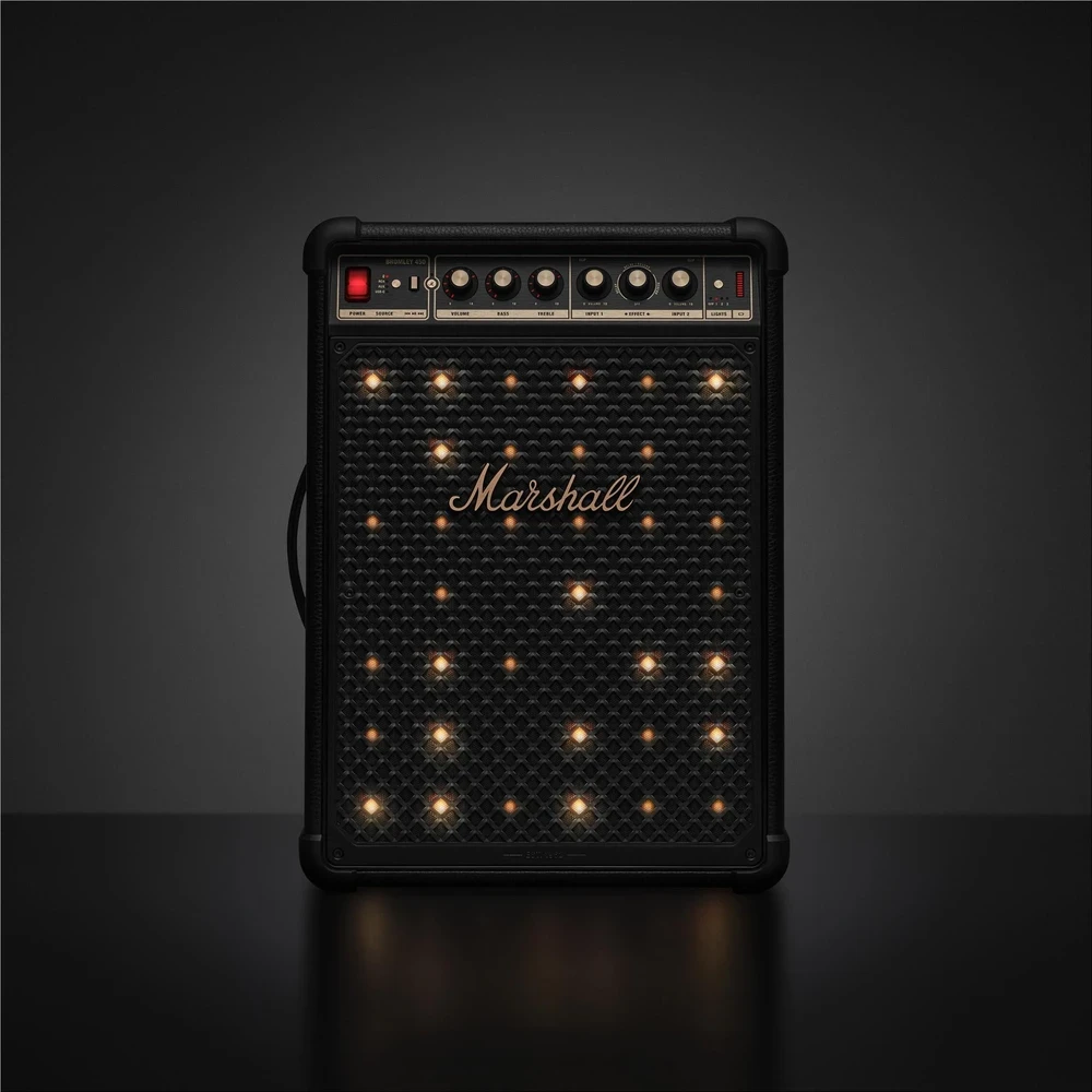 Belaidė kolonėlė Marshall Bromley 450, juodos spalvos