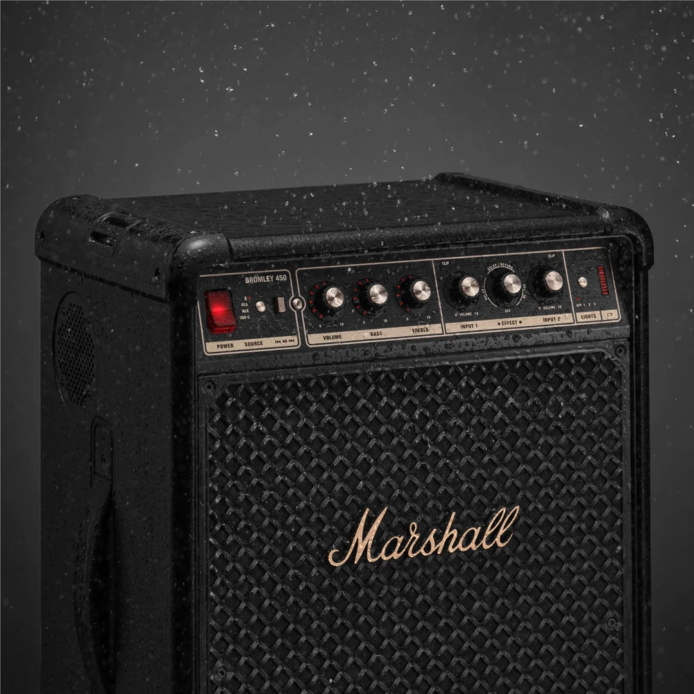 Belaidė kolonėlė Marshall Bromley 450, juodos spalvos