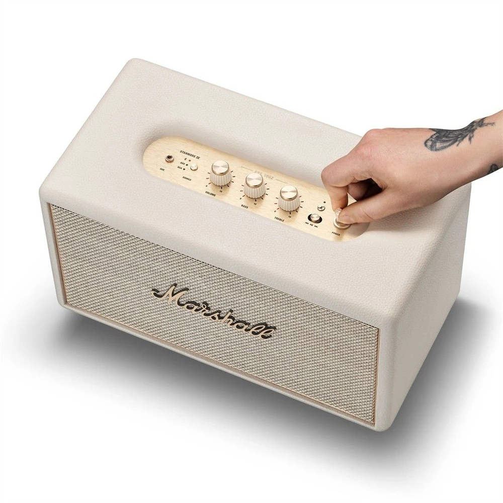 Bluetooth Garso kolonėlė Marshall Stanmore IV, kreminės spalvos