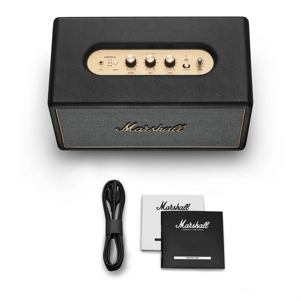 Bluetooth Garso kolonėlė Marshall Stanmore IV, juodos spalvos